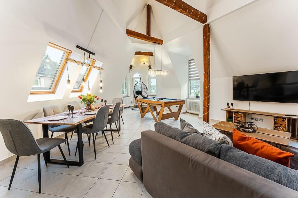 Апартаменты Loft Mit Billard-Tisch Und Ps4 Вупперталь Экстерьер фото