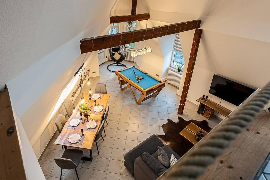 Апартаменты Loft Mit Billard-Tisch Und Ps4 Вупперталь Экстерьер фото