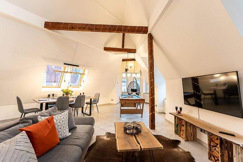 Апартаменты Loft Mit Billard-Tisch Und Ps4 Вупперталь Экстерьер фото